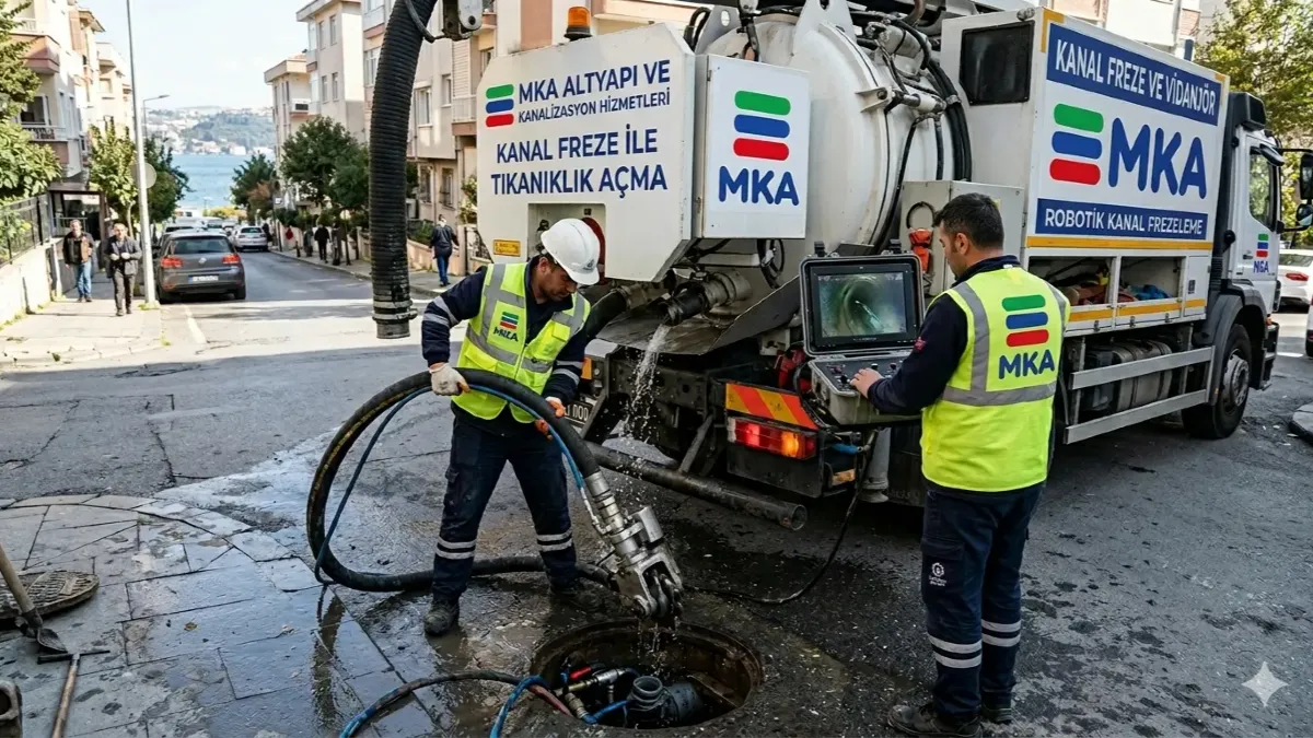 Kanal Freze ile Tıkanıklık Açma ve Temizleme