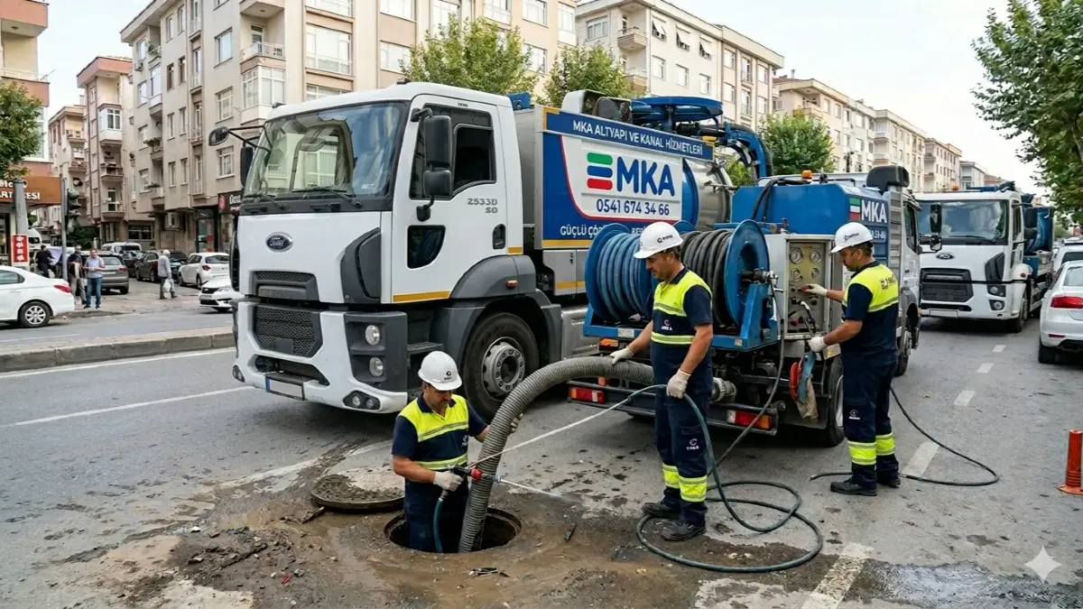 Rögar (Logar) Tıkanıklığı Açma ve Kuyu Dip Temizliği