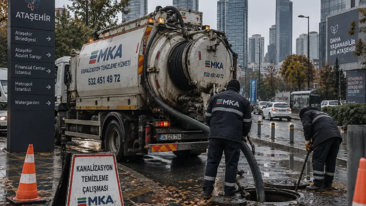 İstanbul Kanalizasyon Temizleme - Ümraniye Sarıyer Ataşehir